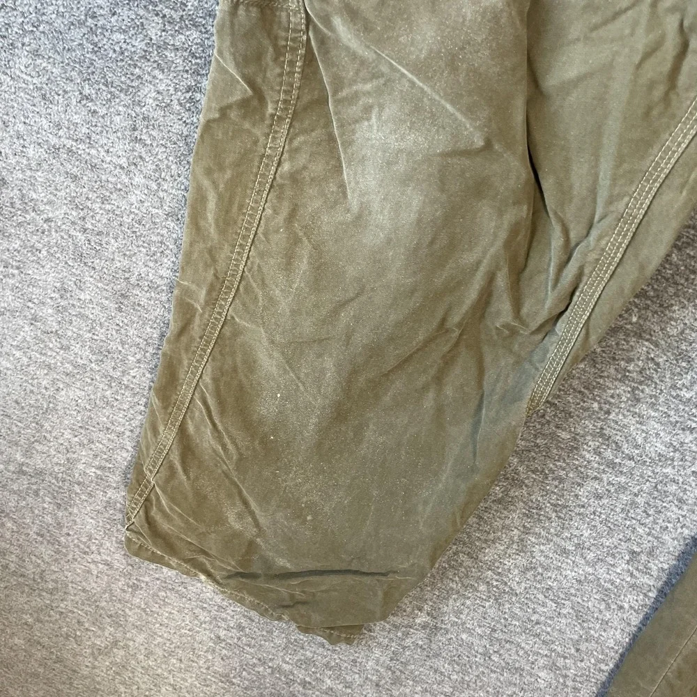 Kuhl Outrage‎ Pants Mens 38x32 Green Relaxed Cargo Hiking Workwear Patina Dye